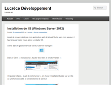 Tablet Screenshot of lucrece.net